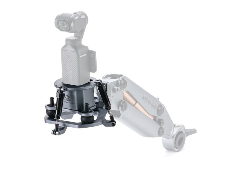 Tilta Shock Absorbing Head for Hydra Alien Mini Titanium Grau