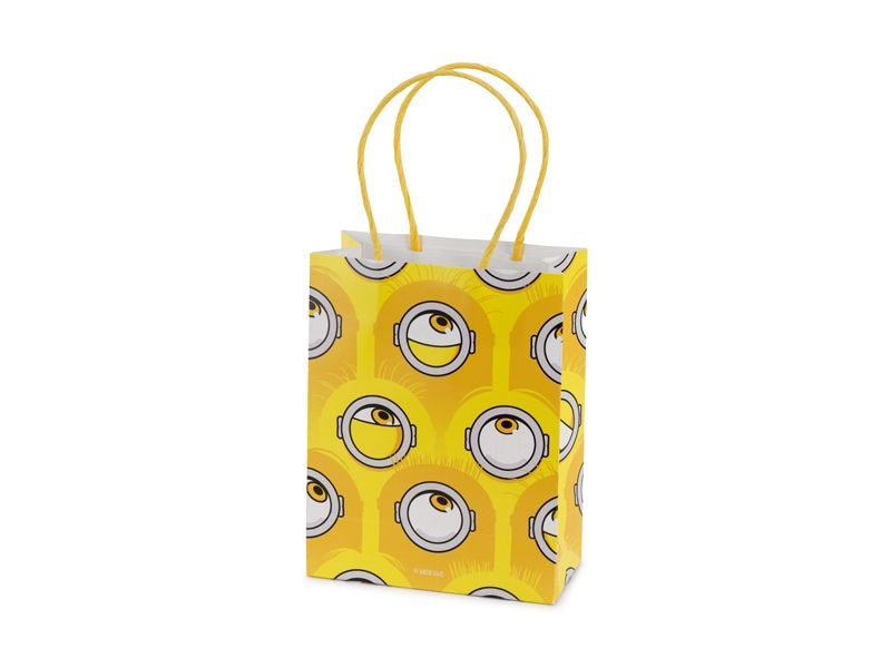 Partydeco PartyDeco Geschenktüten Minions, 6er-Set 6 Stück, Gelb