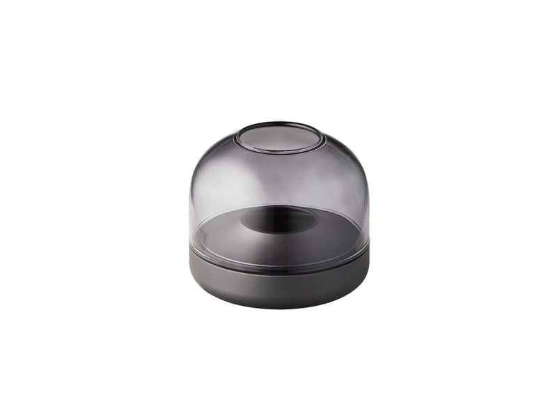 [2140900] kooduu GLOW grau (Rauch),Form: rund