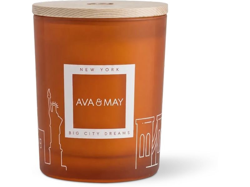 AVA & MAY Duftkerze New York 180 g