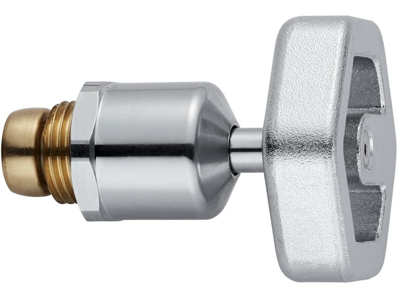 Laufen Oberteil mit Handrad SKSIMOSIX Messing verchromt