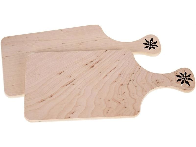 creanorm Schneidebrett FSC Erle geölt 32 x 14 x 1.2 cm, Edelweiss