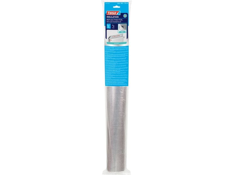 [2177007] tesa Heizkörper-Reflektorfolie Schaumstoff Silber 1000 x 700 mm