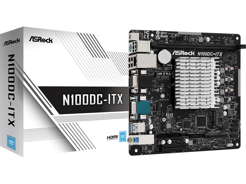 ASRock Mainboard N100DC-ITX