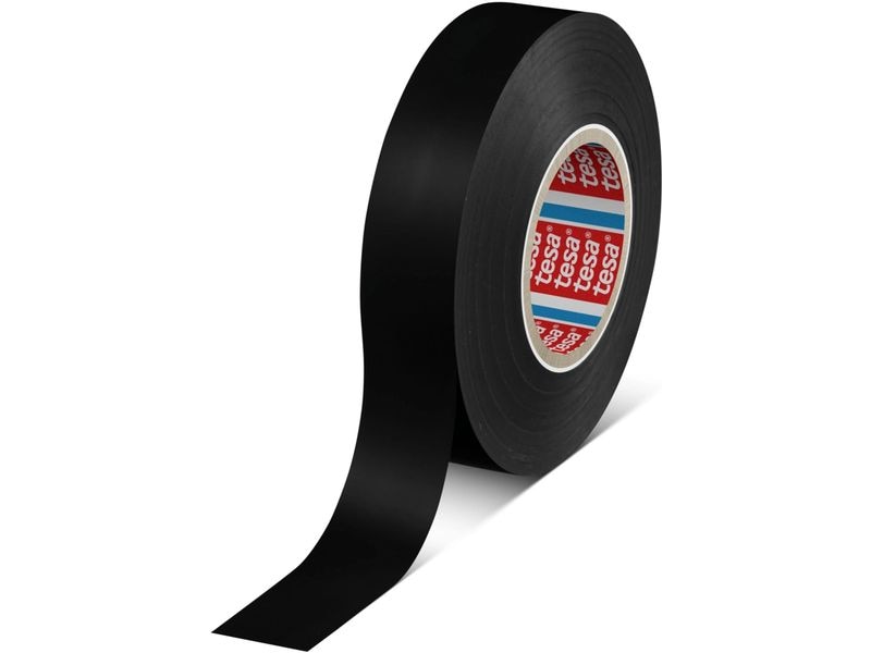 tesa Tesaflex 4163 19 mm x 33 m, Schwarz