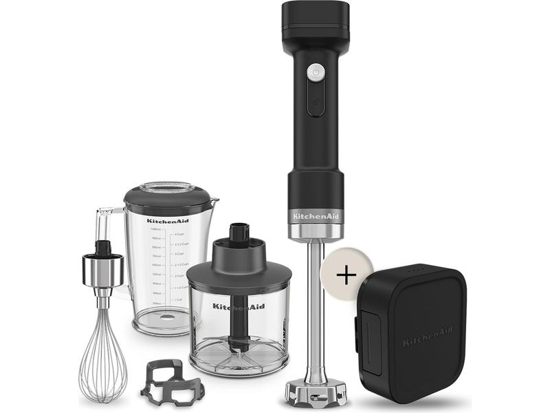 [2031826] KitchenAid Stabmixer GO 5KHBRV75BM Schwarz