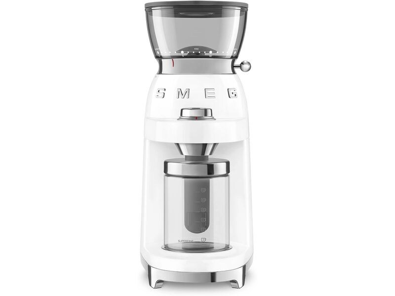 [2083183] SMEG Kaffeemühle CGF03WHEU Weiss