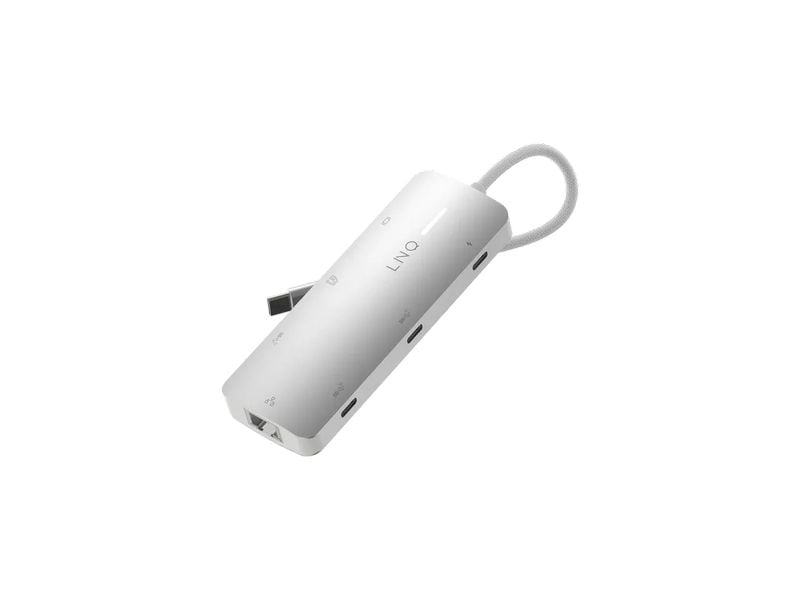 [2149840] LINQ powered by Xtorm Dockingstation 8in1 PRO USB-C Multiport Hub 140W