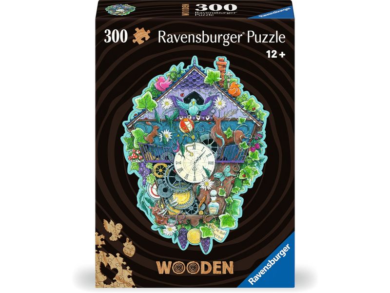 Ravensburger Holz-Puzzle Cuckoo Clock Holz, 300 Teile