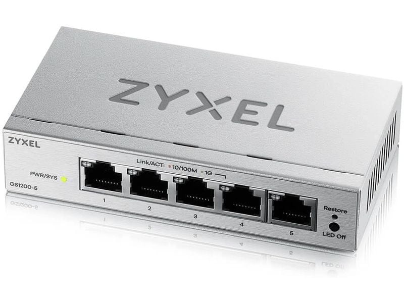 Zyxel Switch GS1200-5 IPTV v3 5 Port