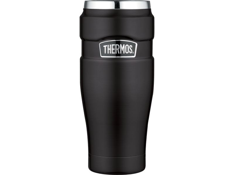 Thermos Thermobecher Stainless King 470 ml, Schwarz