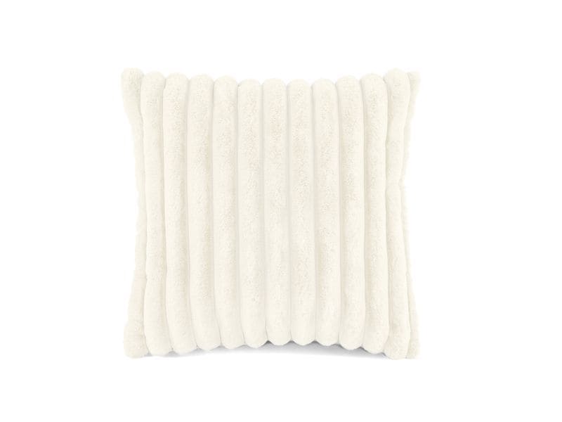 Tiseco Kissen Rabbit Stripe 45 x 45 cm, Elfenbein