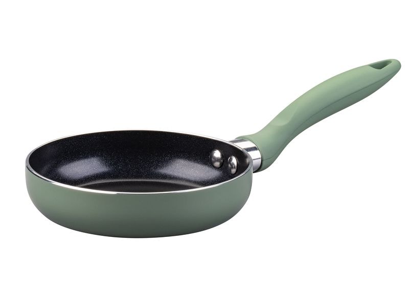 Fackelmann Bratpfanne MiniCooking 12 cm, Graugrün