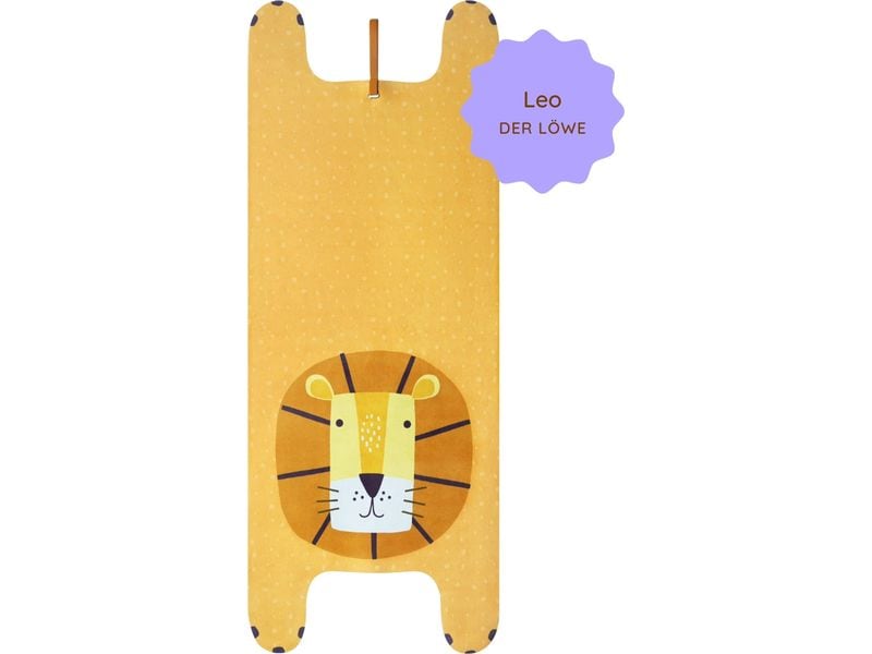 [2166931] Yogitier Leon The Lion Naturkautschuk Ockergelb 155 x 60 cm