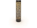 STT Laterne Solar Antic Pillar Grazie Schwarz, 38 cm