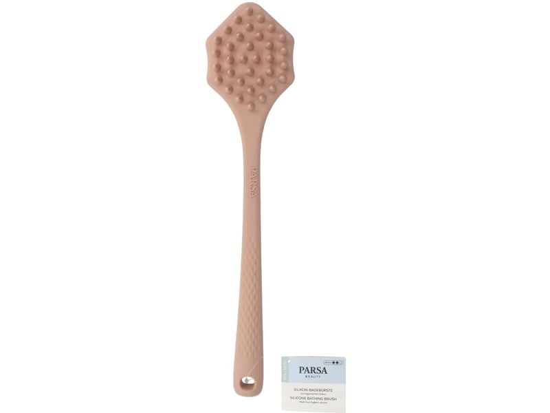[2155140] Parsa Beauty Silikon Badebürste Rosé-Beige