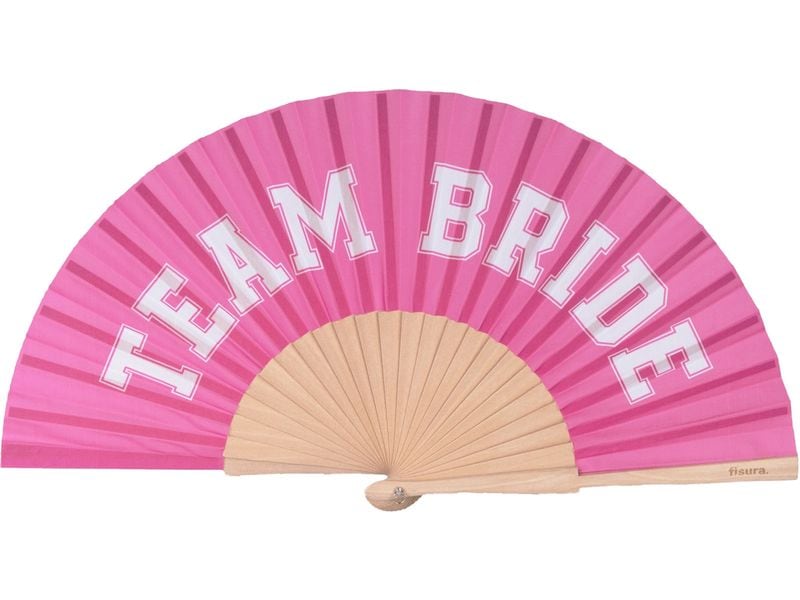 [2093484] Fisura Handfächer Team Bride Rosa/Weiss