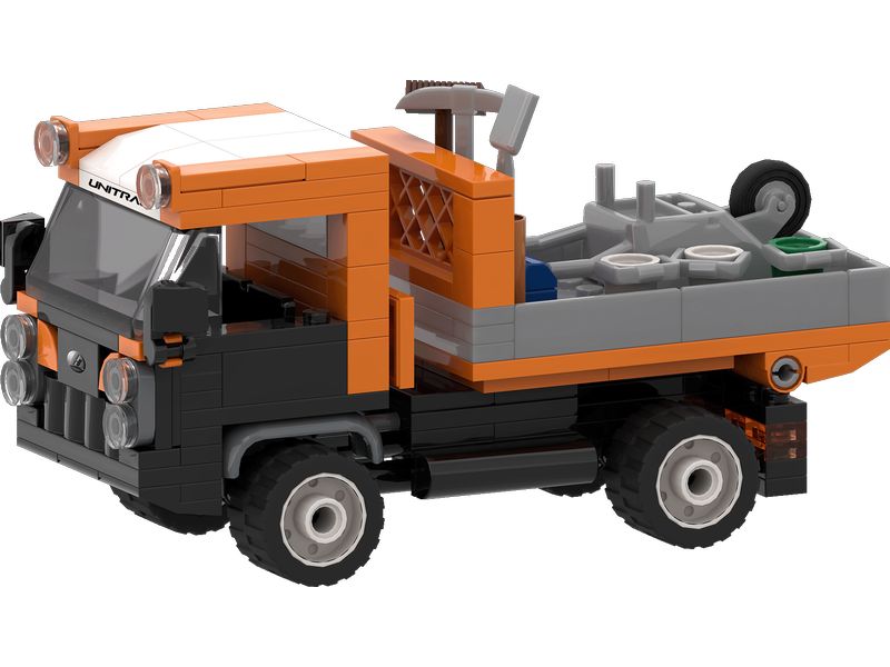 Brixies Plus Lindner Uni Trac Kommunal Orange