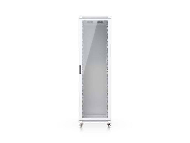 [2163782] Ubiquiti Netzwerkschrank 42U 42HE / Weiss,  Glastür