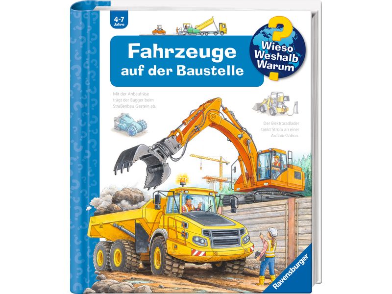 [2136332] Ravensburger Kinder-Sachbuch Fahrzeuge auf der Baustelle