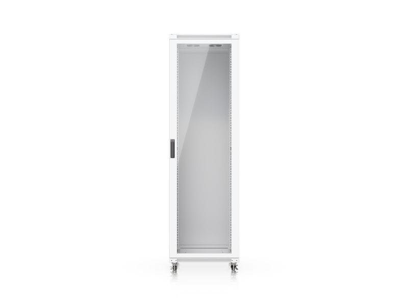 [2163784] Ubiquiti Netzwerkschrank 42U 42HE / Weiss,  Glastür