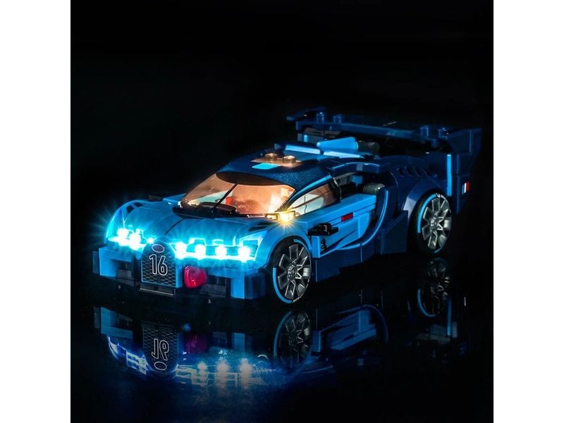 BrickBling LED-Licht-Set für LEGO® 77253 Bugatti Vision GT