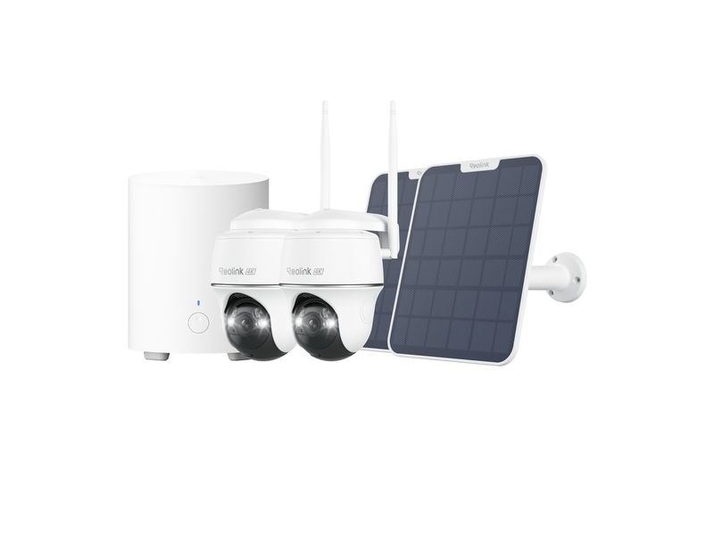 Reolink Überwachungsset 2x Argus B440 2x Solar panel + Hub mini