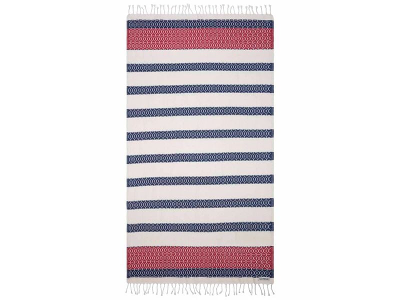 Haushaltsware Patriot Stripe Bio-Baumwolle Dobby-Struktur