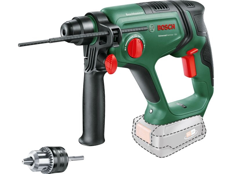 Bosch Akku-Bohrhammer UniversalHammer 18 V