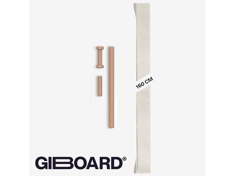 [2172409] GIBBON Gibbon Slackboard Line Pure White 1.6 m x 5 cm