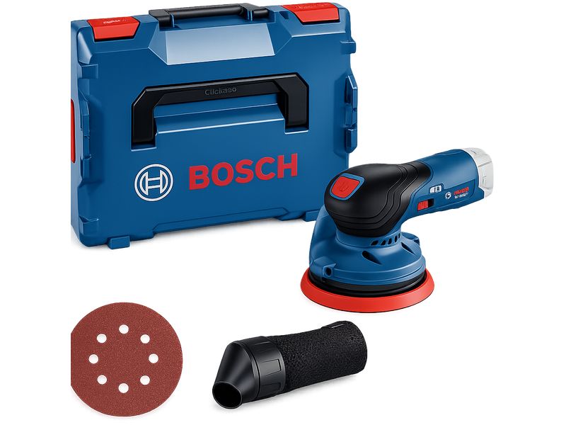 Bosch Professional Akku-Exzenterschleifer PRO GEX 12V-125 in L-BOXX (ohne Akku)