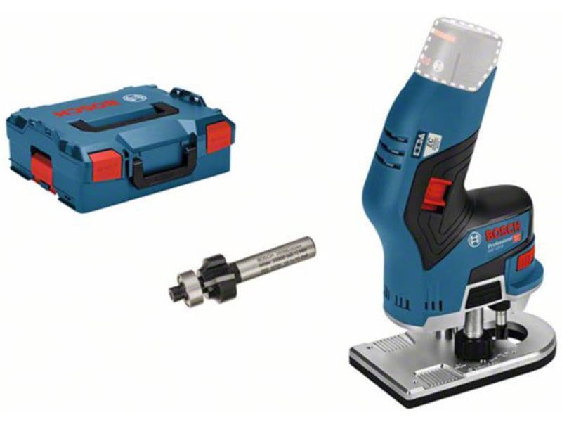 Bosch Professional Akku-Kantenfräse PRO GKF 12V-8 Set in L-BOXX (ohne Akku)