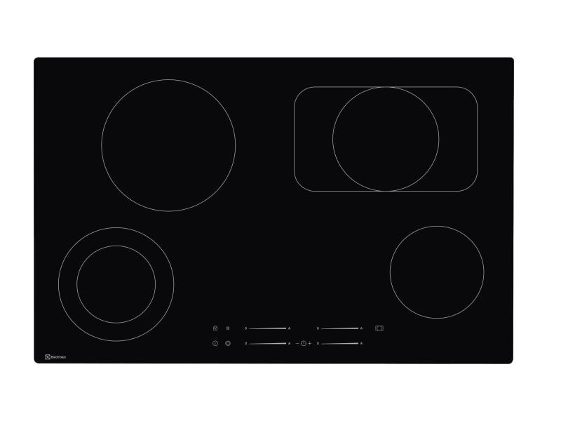 Electrolux Glaskeramik-Kochfeld GK78TSO Flächenbündig/Aufliegend