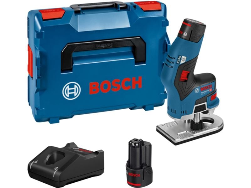 Bosch Professional Akku-Kantenfräse PRO GKF 12V-8 Set in L-BOXX
