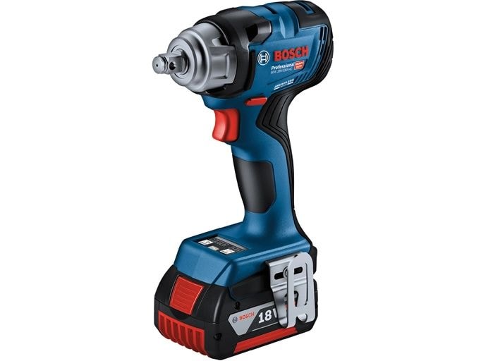 Bosch Professional Akku-Drehschlagschrauber GDS 18 V-330 HC + 2x 5.0 Ah