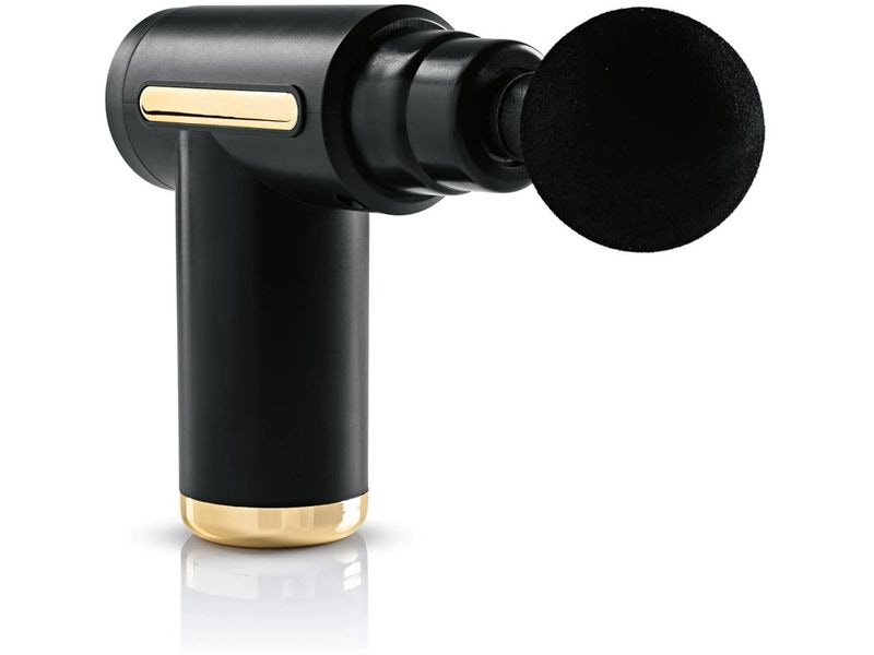 VITALmaxx Massage Pistole Schwarz/Gold