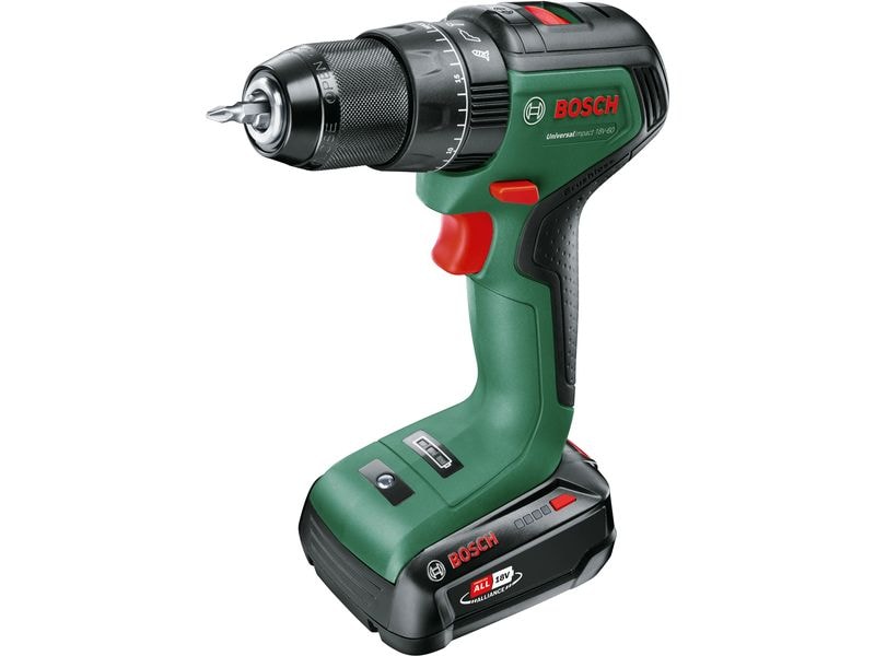 Bosch Akku-Bohrhammer UniImpact 18 V (2x 2.0Ah) + AdvOrb18 V
