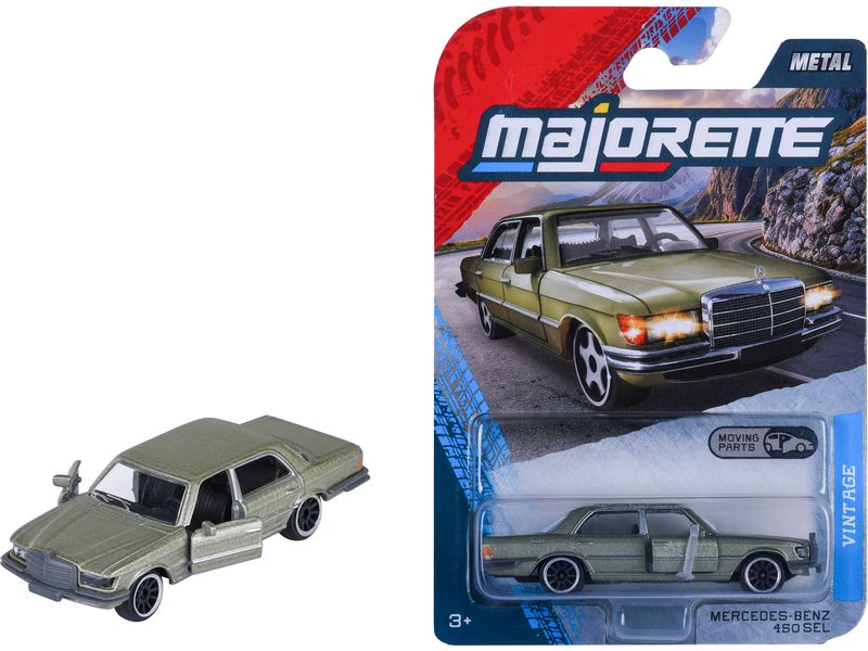 Majorette Vintage Mercedes-Benz 450 SEL Grün