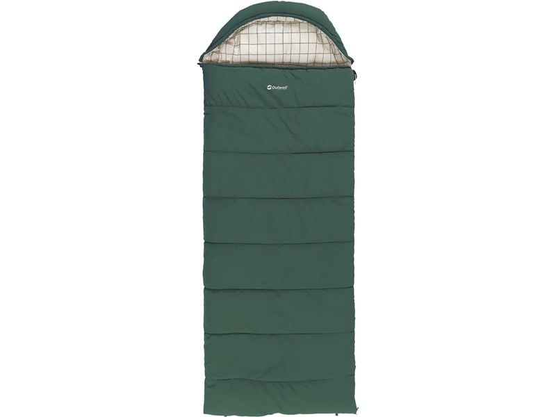 [2015207] Outwell Schlafsack Camper Prime – Left zipper Polyester, Grün