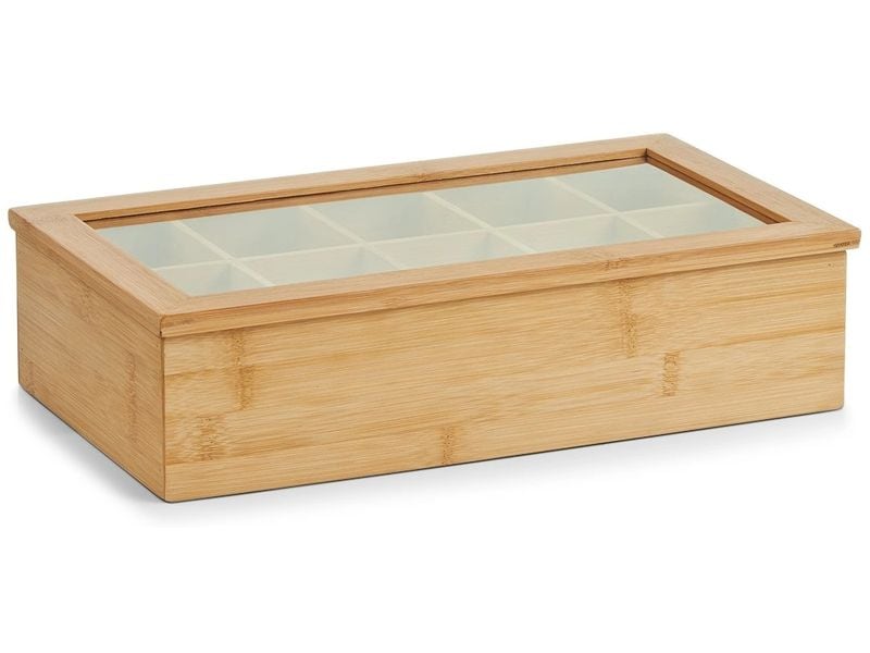 [2150337] Zeller Present Bambus 36 x 20 x 9 cm, Braun