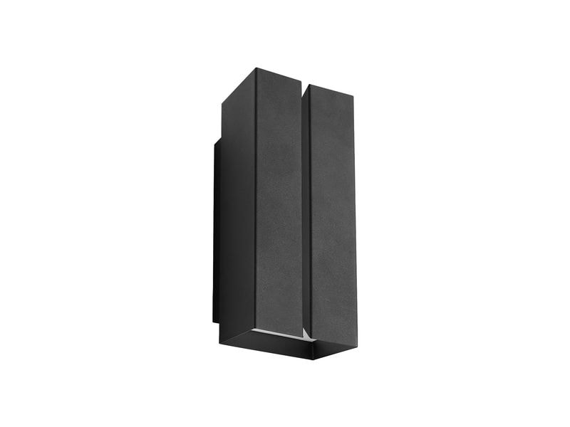 Nordlux Wandleuchte Clarini 15W, E27, IP54, schwarz
