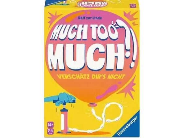 Ravensburger Partyspiel Much too much?! ab 14 Jahren, 2-6 Spieler