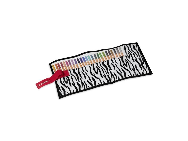 STABILO point 88 Tintenfeinschreiber Rollerset à 25, Zebra