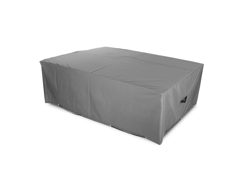 [1717676] Hoberg Gartenmöbelabdeckhaube m. Tasche, 200x160x70cm, grau/schwarz
