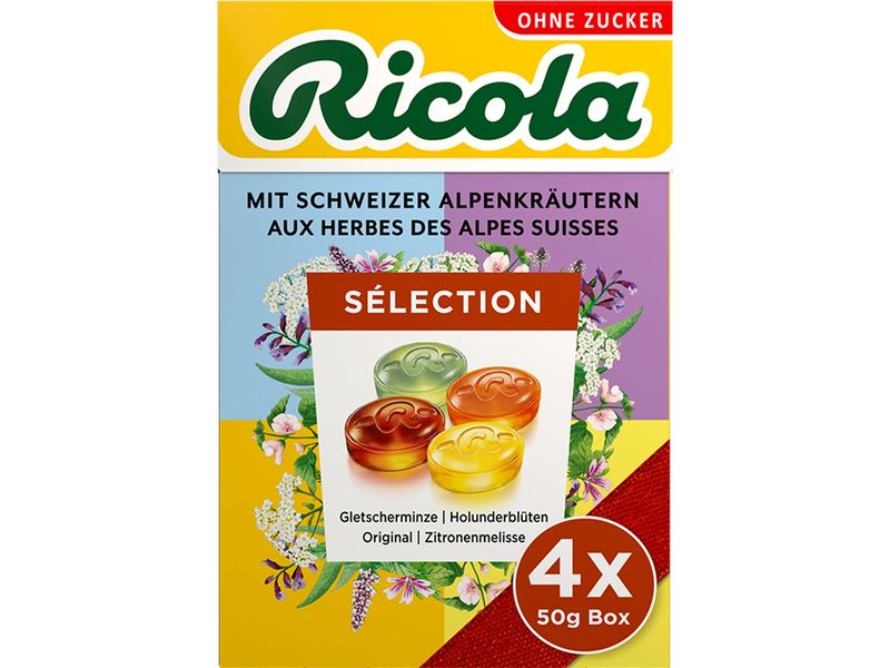 [2127447] Ricola Bonbons Sélection Box XL Mix 200 g