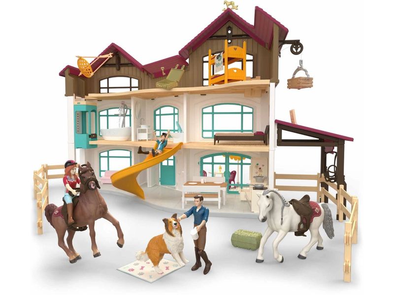 Schleich Lakeside Villa & Paddock Villa mit Paddock
