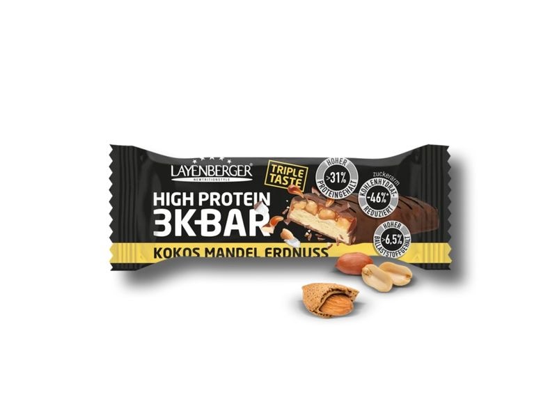 Layenberger 3K Protein Bar Mandel/Kokos/Erdnuss, 1 x 45 g