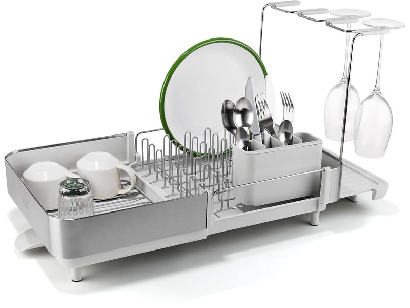 [2161135] Joseph Joseph Extend Steel Plus Geschirrabtropfständer Grau/Hellgrau