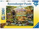 Ravensburger Puzzle Tiere in der Savanne, 200 XXL Teile 49 x 36 cm