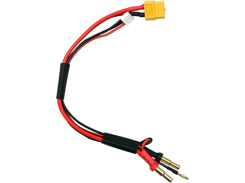 SKYRC Ladekabel XT60 zu 4 mm Goldstecker/5 mm Goldstecker
